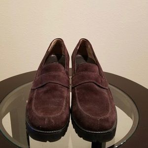 Paul Green Size 7 Brown Suede